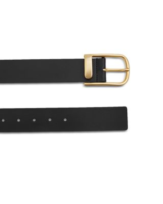 Women&#39;s Iyla Half Keeper Buckle Leather Belt  