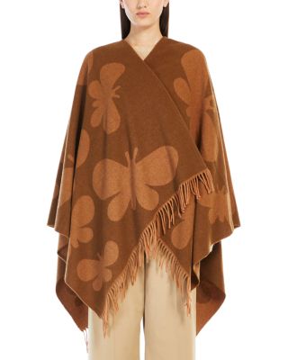 Weekend Max Mara - Pace Jacquard Knit Butterfly Wool Wrap