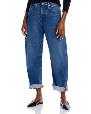 FRAME - High Rise Bubble Jeans in Westbury