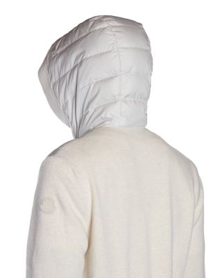 Hooded Zip Front Quilted Jacket