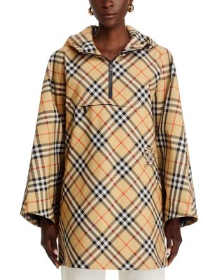 Burberry check poncho online