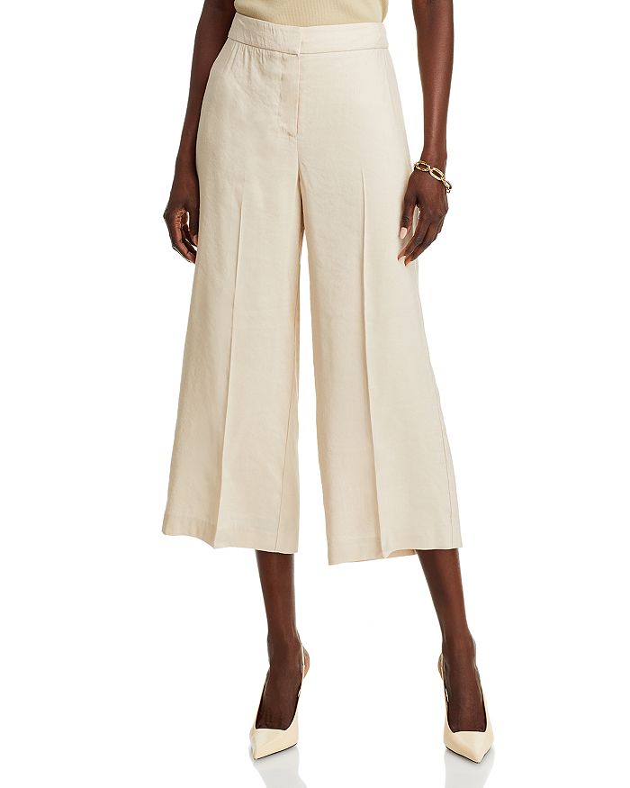 Patrice Linen Blend Pattern Straight Skirt By Kobi Halperin In Black & White, Size: 4 main image 0