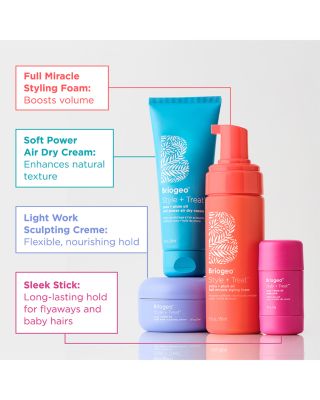 Style + Treat™ Yuzu + Plum Oil Hair Styling Texture Foam 5 oz.