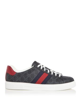Men's Ace Canvas and Leather Sneakers