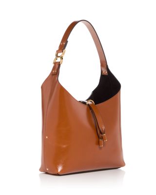 Marcie Small Leather Hobo Bag