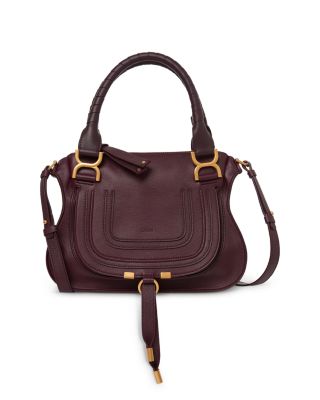 Chloe Marcie Small Leather Satchel
