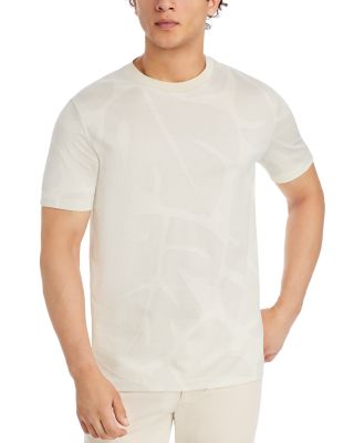 BOSS - Thompson 08 Cotton Tonal Leaf Graphic Tee