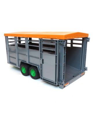  1/16 Livestock Trailer Vehicle with Cow 4+ - Ages 5-7