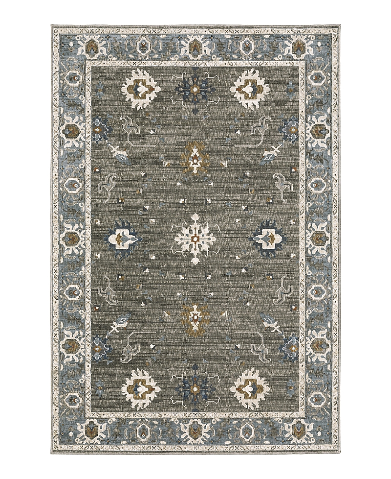 Oriental Weavers Ellington Ell09 Area Rug, 5'3 X 7'6 In Gray