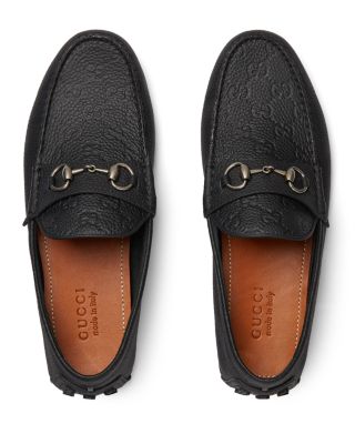 Men's GG Leather Horsebit Drivers