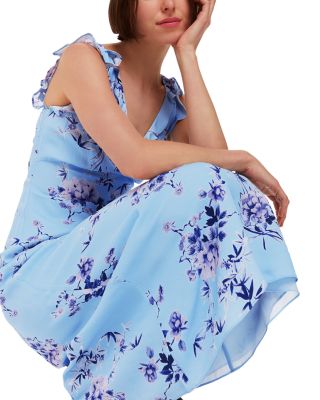 Bamboo Blossom Ruffle Dress