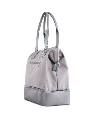 The Convertible Mini Weekender Bag in Gray