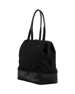 The Convertible Mini Weekender Bag in Black