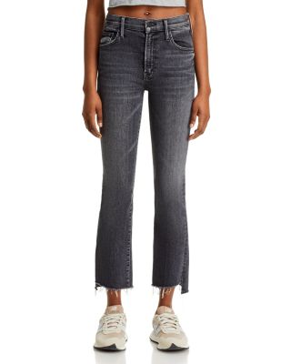 パンツ MOTHER THE INSIDER CROP STEP FRAY 25 The Insider Crop Step Fray - Not Guilty | MOTHER DENIM