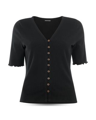 Button Front Top