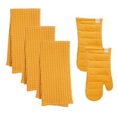 Monaco Kitchen Linen Bundle, Set of 5