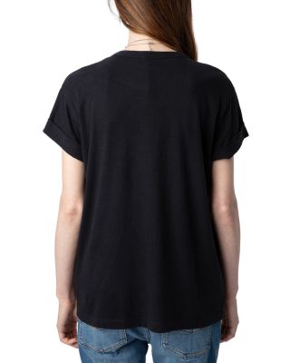 Anya PCL Rain Rhinestone Wing Tee