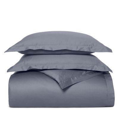Signature Organic Cotton Hemmed Duvet Set, King/California King