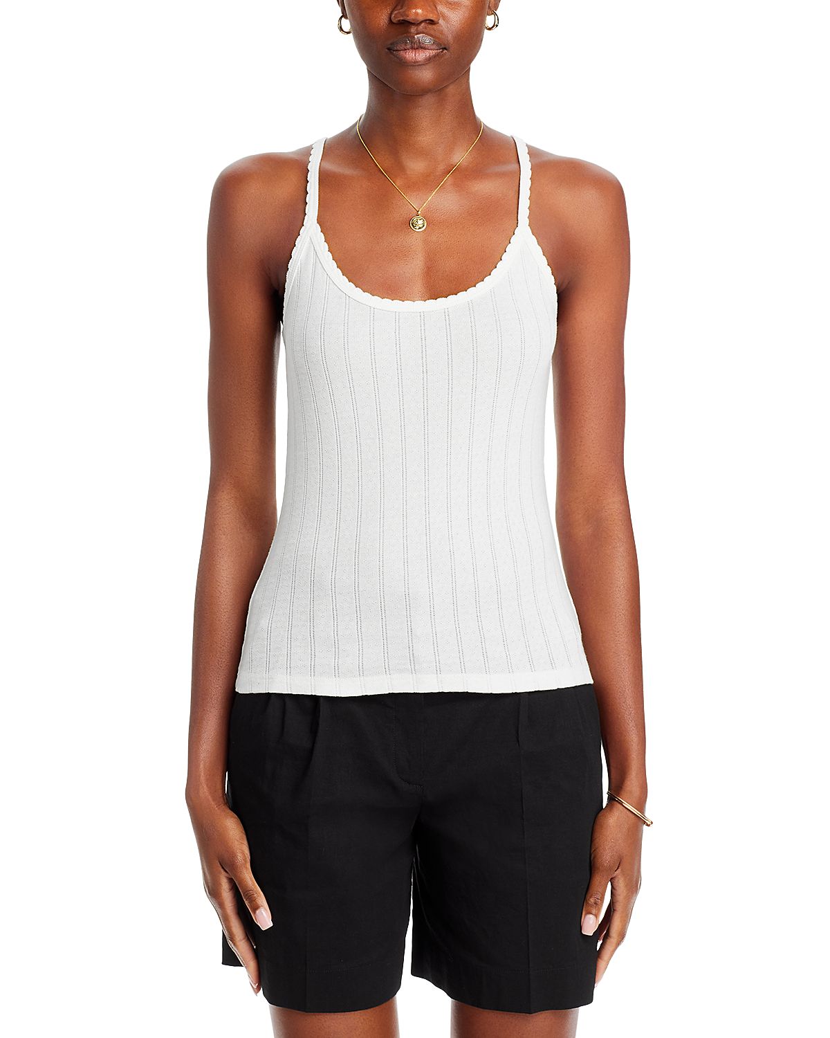 Leset Pointelle Tank