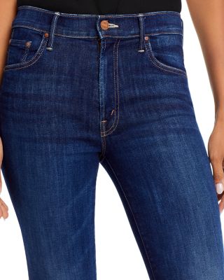 The Insider High Rise Crop Step Fray Bootcut Jeans in Off Limits