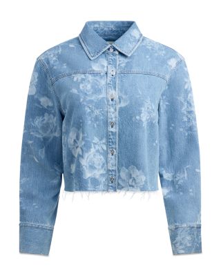 AliceandOliviaデニムジャケット Designer Denim Jackets - Printed Jackets | Alice + Olivia