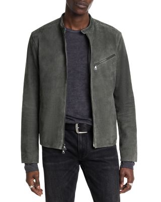 John Varvatos Reed Leather Racer Jacket Smart Closet