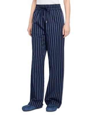 Sandro - Wightfall Wide Leg Pants