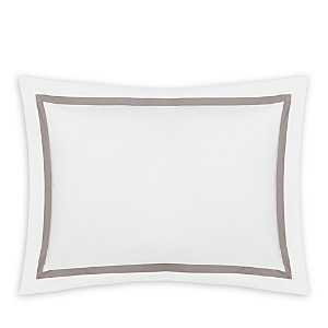 Matouk Lowell Standard Sham In Platinum