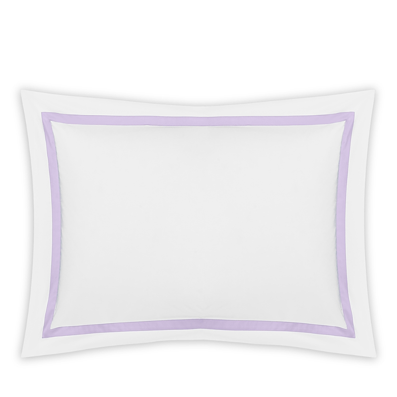 Matouk Lowell Duvet Cover In Violet