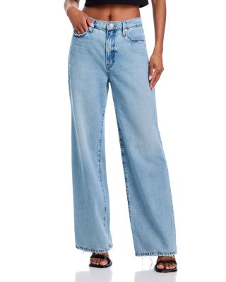 FRAME - Le Jane High Rise Wide Leg Jeans in Ziggy