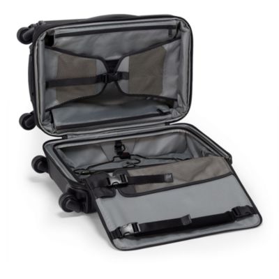 Alpha International Expandable Carry On Spinner Suitcase