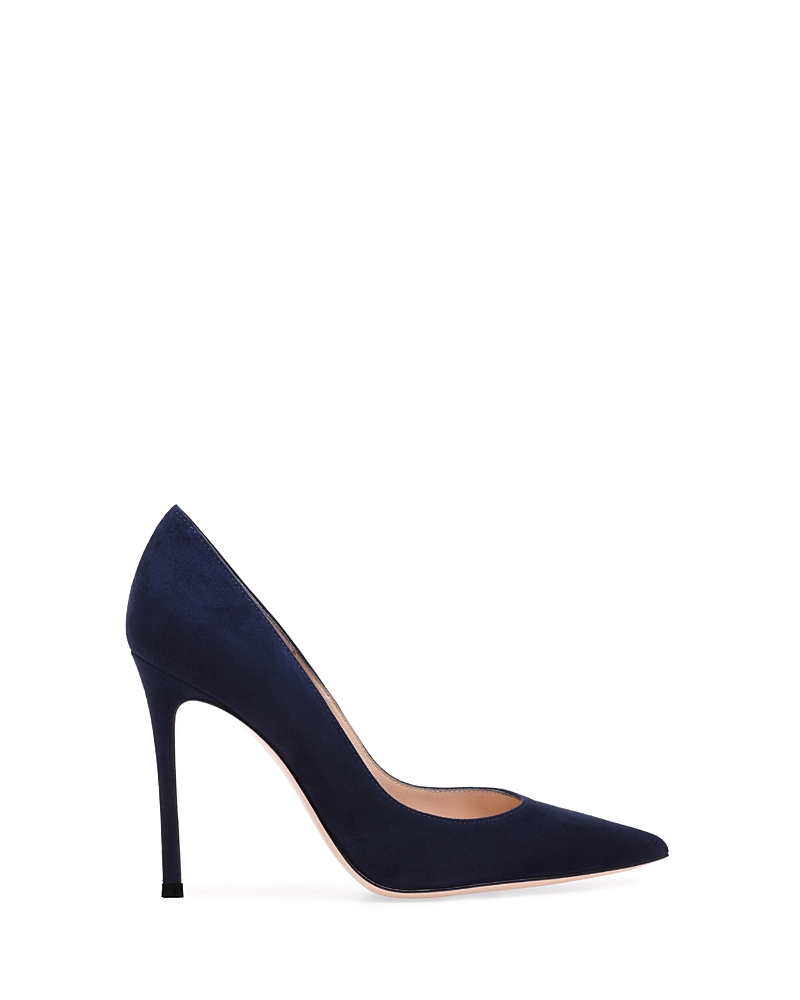 Gianvito Rossi Gianvito 85 Pumps In Blue Suede