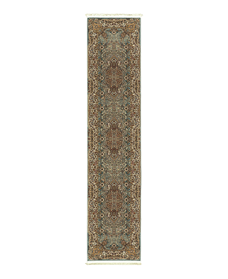 Oriental Weavers Masterpiece 502l2 Runner Area Rug, 2'3 X 10' In Blue