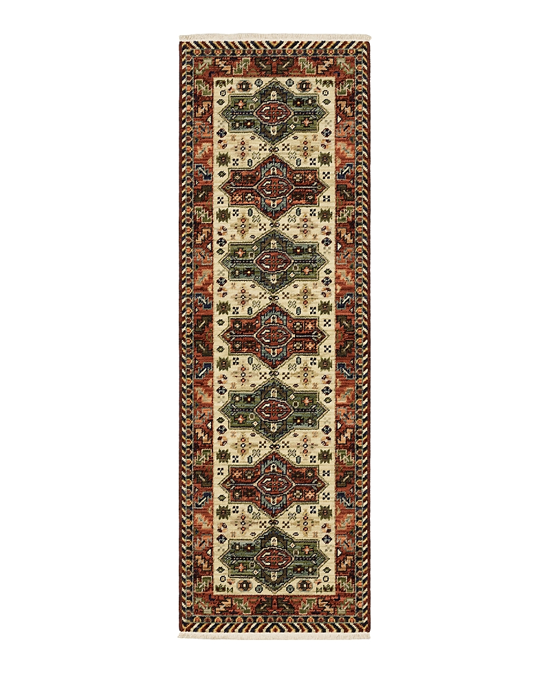 Oriental Weavers Lilihan 8022r Runner Area Rug, 2' X 6' In Red