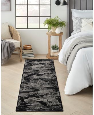 Michael Amini Ma30 Star SMR02 Runner Area Rug, 2'3" x 8'