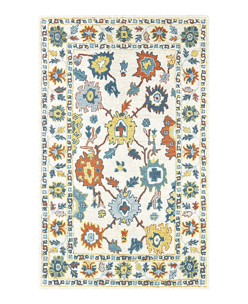 Oriental Weavers Zahra 75507 Area Rug, 5' X 8' In Ivory