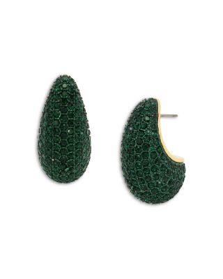 Kurt Geiger London Pave Dome Drop Earrings