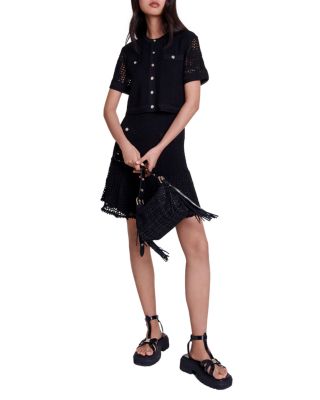 white christmas dresses Maje