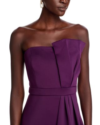 Asymmetric Draped Dress