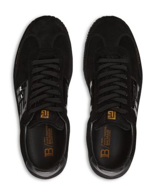 Men's Swan Suede & Patent Leather Sneaker