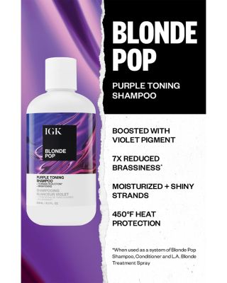 Blonde Pop Purple Toning Shampoo 8 oz.