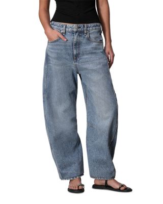 rag & bone - Charlie High Rise Barrel Leg Jeans in Harmony