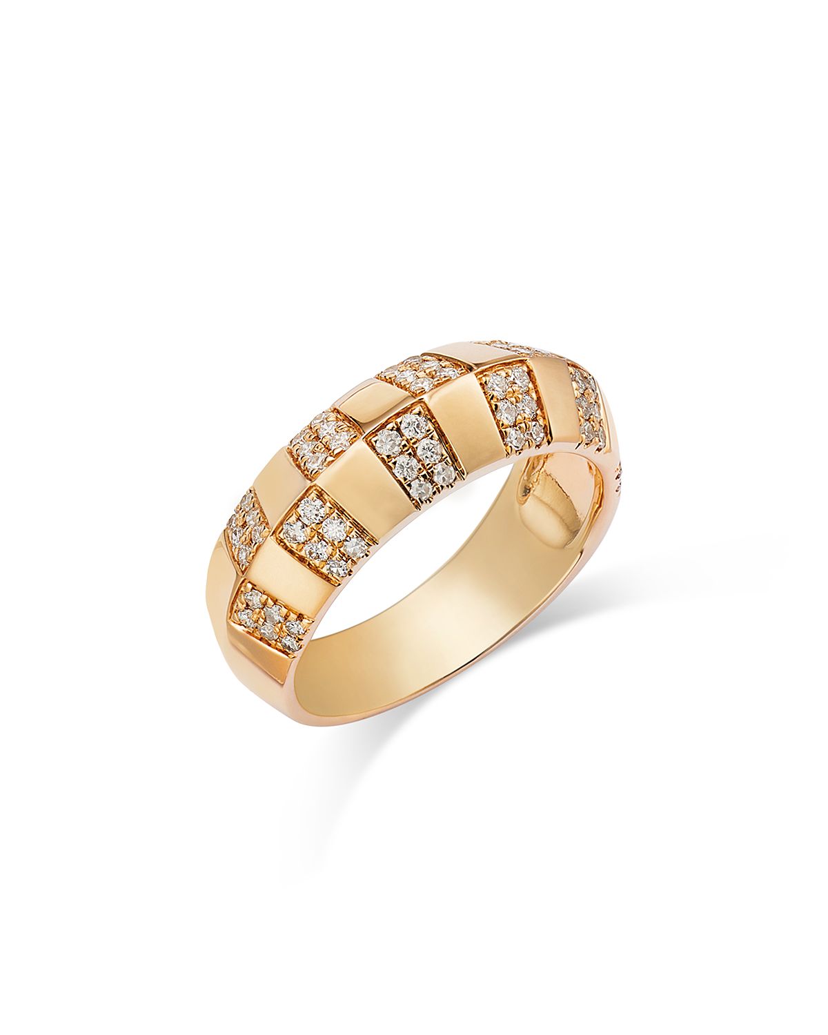 Bloomingdale's Fine Collection Diamond Checkerboard Ring