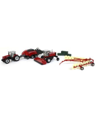 Ertl 1/64 Massey Ferguson Haying Set - Ages 8+