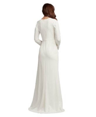 Kleiman Cascading Drape Gown
