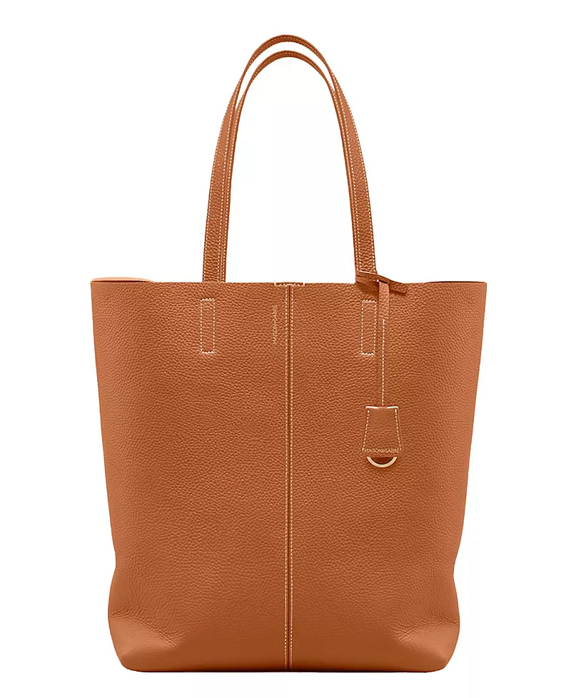 Maison de SABRE Tall Leather Soft Tote Bag
