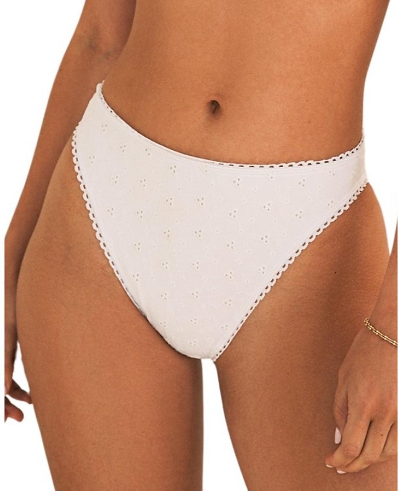 Dippin Daisys Piper Cheeky Bikini Bottom In White