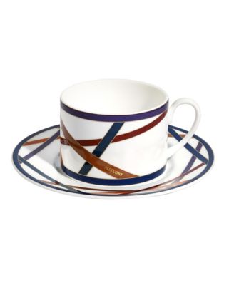 Missoni - Nastri Luxury Box Tea Cup & Saucer, Set of 2