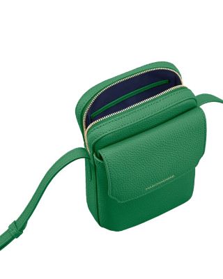 Leather Zip Phone Pouch
