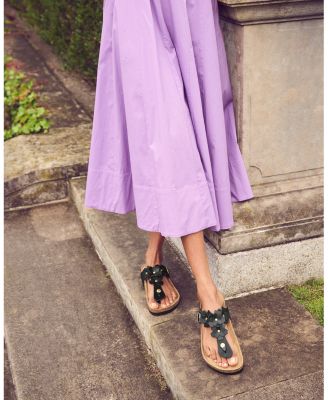 Women's Gizeh Flowers Thong Sandals